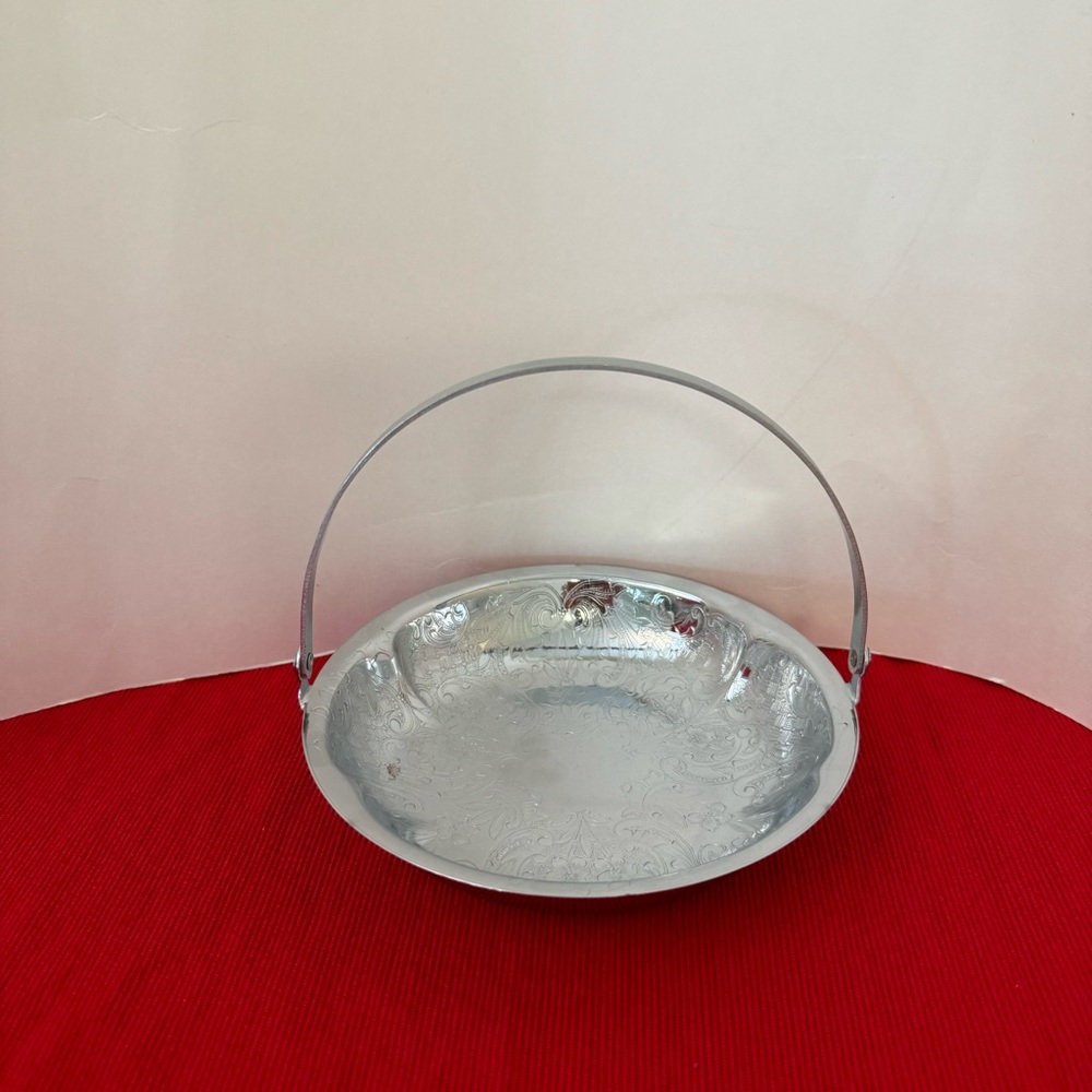 Continental Silver Co. Small Serving Tray/Basket 3885